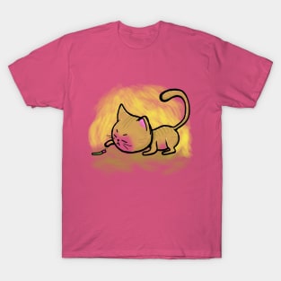 curious cat T-Shirt